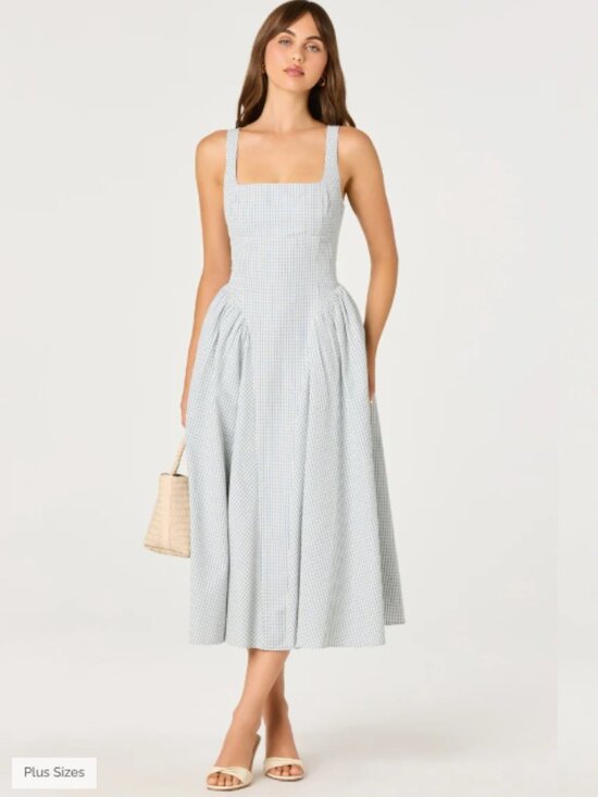 Astr Dresses & Skirts - ASTR the Label Vinya Cotton Dress NWT in Lilac size Large